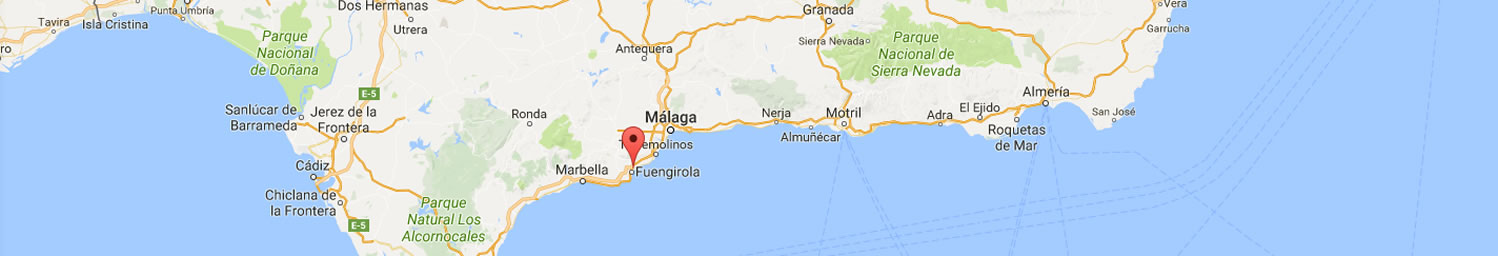 Mapa empresa Diseño Web Málaga